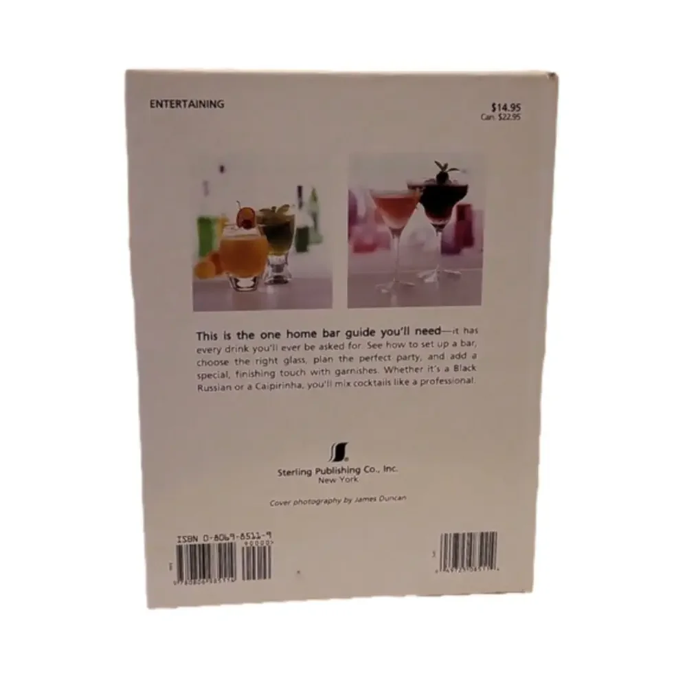 Complete home bartender guide, 780 recipes, spiral binder